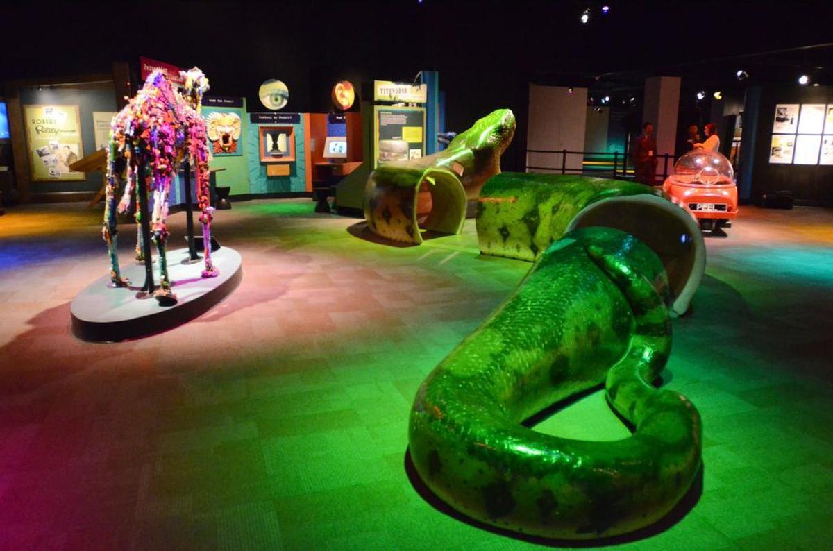 Discovery Place rotates its exhibitions, such as “The Science of Ripley's Believe It or Not!”
