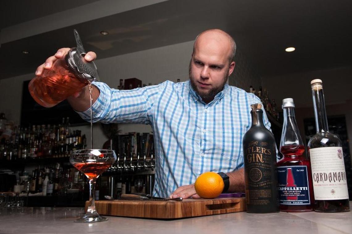 Dogwood Southern Table & Bar mixologist Brian Lorusso.