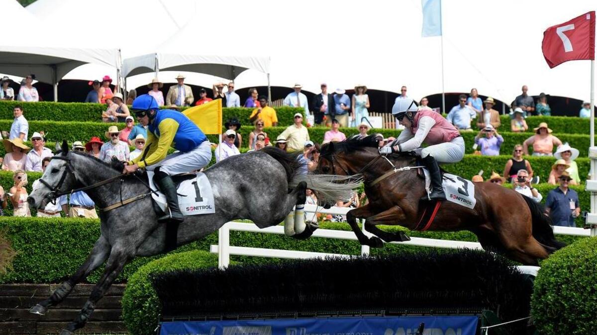 Enjoy the Queen’s Cup Steeplechase in Mineral Springs each April.