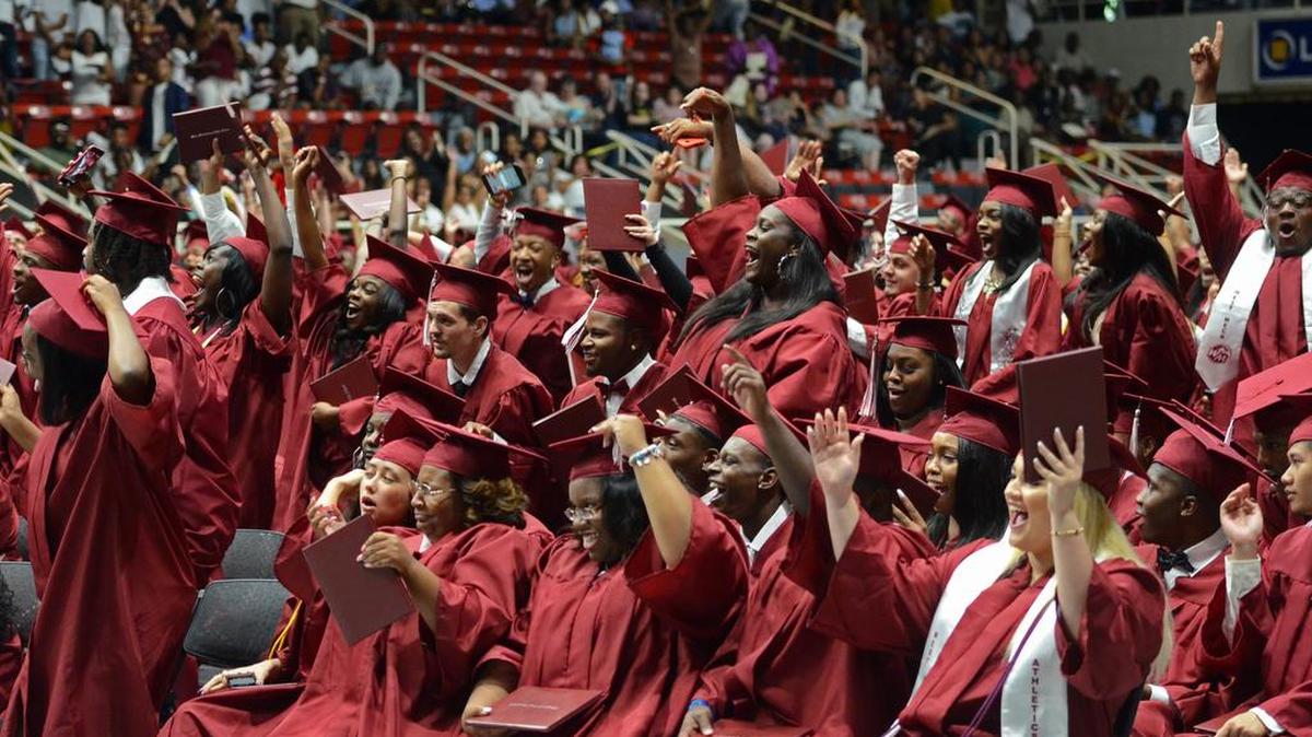 Despite the coronavirus pandemic, CMS seniors can graduate in-person this year but are required to wear masks.
