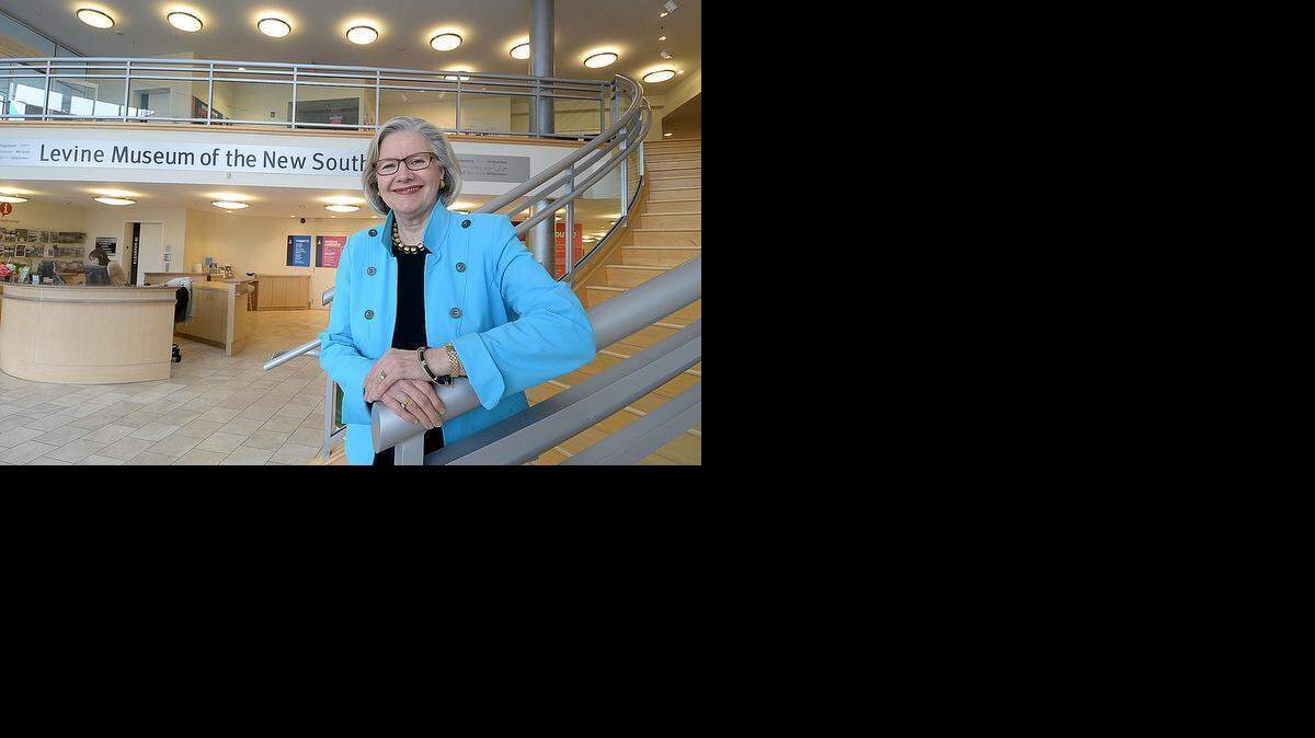 
Emily Zimmern, the president of the Levine Museum of the New South, is retiring after 20 years.
