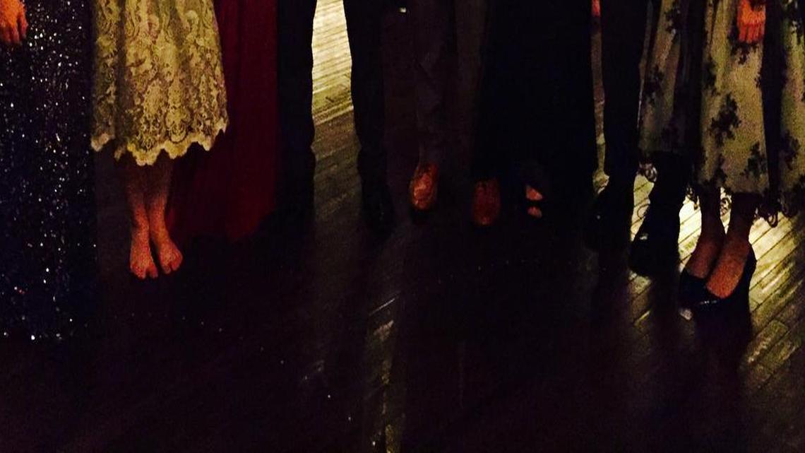 More than 300 teenagers gathered on March 12 for an early spring prom themed “The Roaring 20’s.” Teens from more than 50 greater Charlotte-area LDS congregations participated, including, from left, Kara Hamilton, Athena Wortham, Mikaela Anderson, Steven Buckner, Chris Wahrer, Lexie Bryce, Dustin Cheney and Emily Hafener.