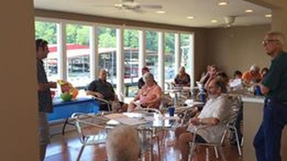 Temple Solel, Fort Mill, recently held its fifth annual meeting and picnic at the Commodore Yacht Club at Lake Wylie. At the meeting, members elected officers, approved the congregation’s budget and named standing committee chairmen. templesolelsc.org.