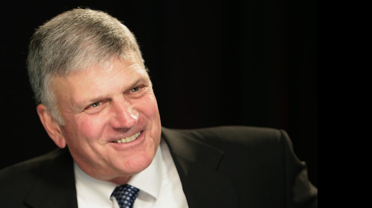 
In a column posted Wednesday night by USA Today, Franklin Graham further explains why he is moving his ministries’ money from one gay-friendly bank, Wells Fargo, to another gay-friendly bank, BB&T.


