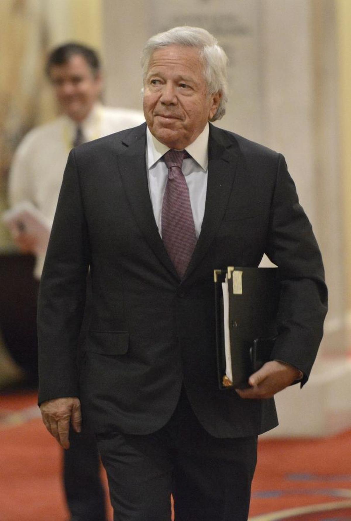 New England Patriots owner Robert Kraft.