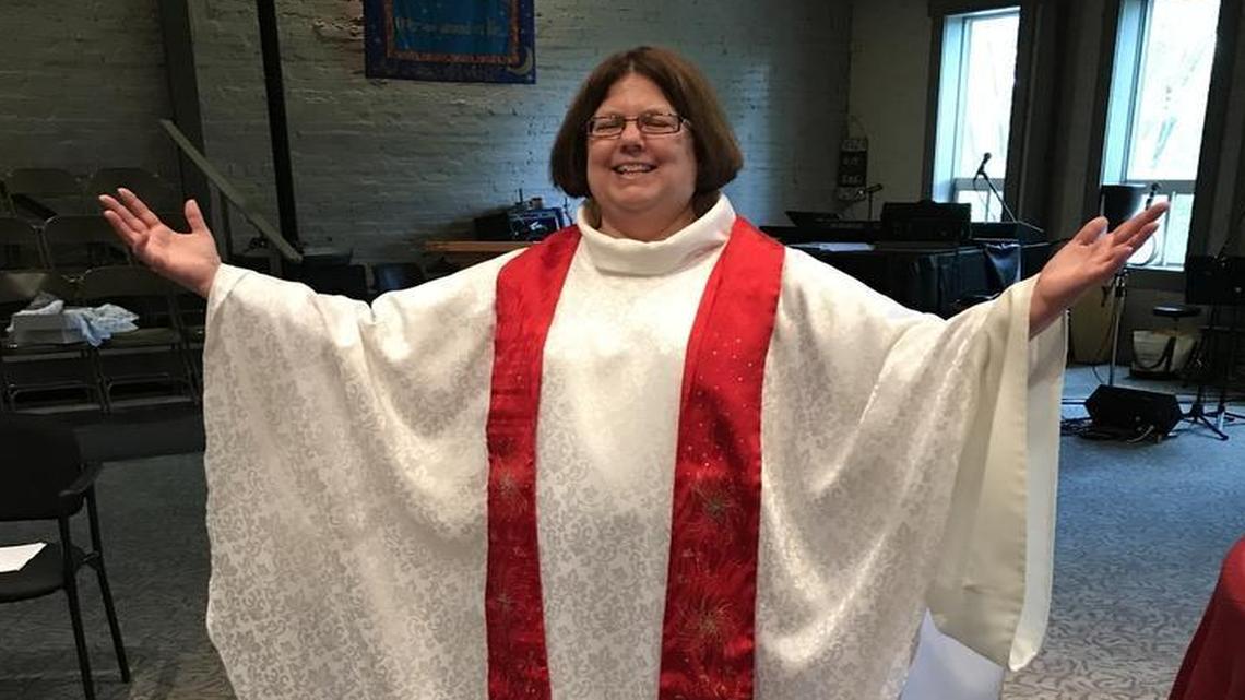 Abigail Eltzroth was ordained Sunday in Asheville by the Association of Roman Catholic Women Priests.