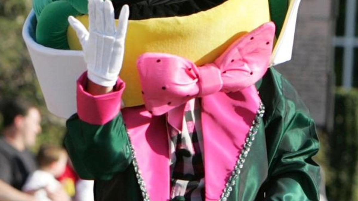 Come-See-Me’s Glen the Frog: Mascot of festival ceremonies since 1963.