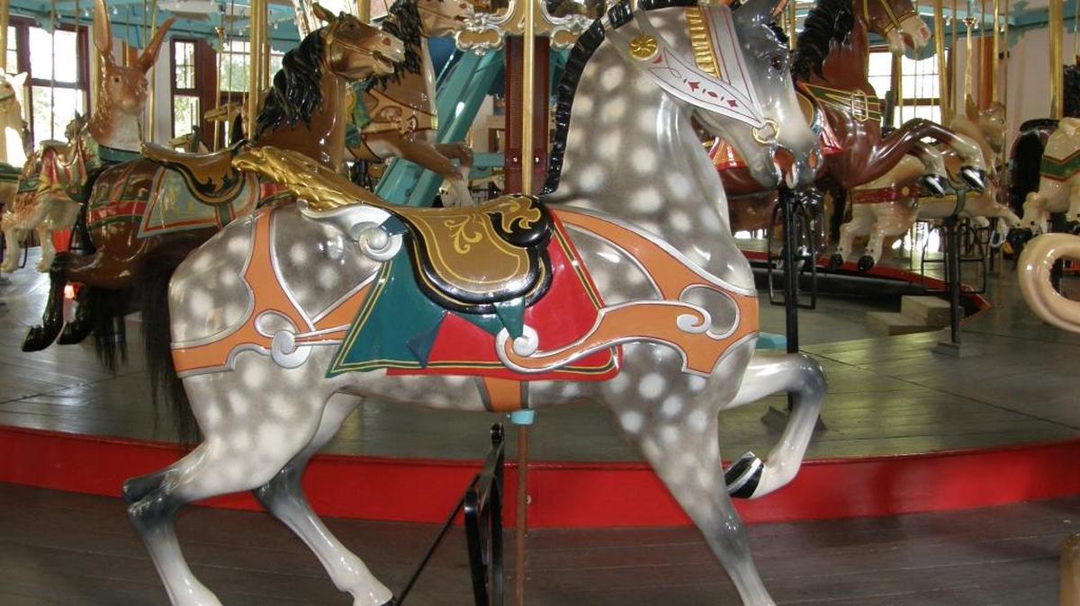 
 The 100-year old Dentzel carousel at Raleigh’s Pullen Park is listed on the National Register of Historic Places.
