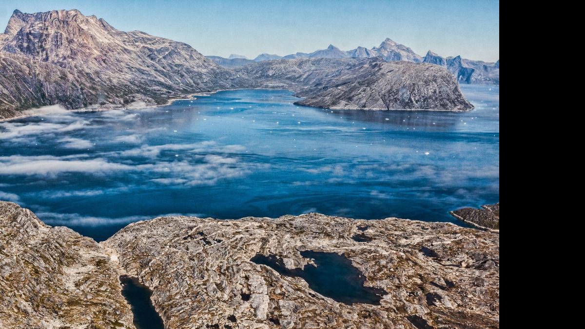 
The wild shore of Greenland: It’s a lot less remote and isolated than, say... Antarctica.
