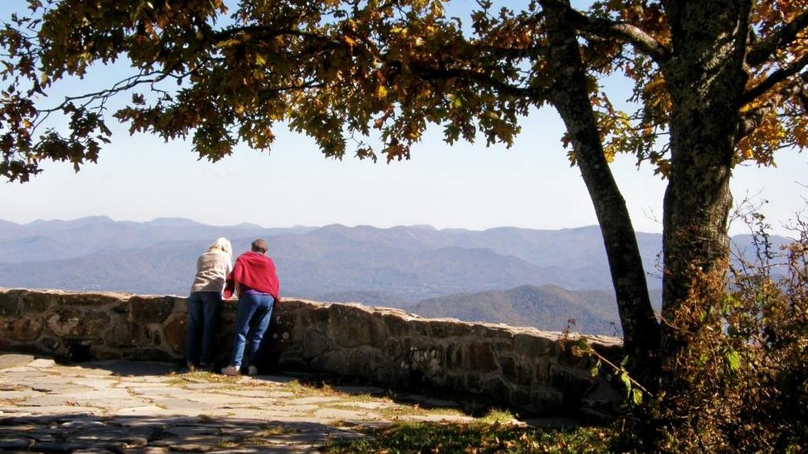 Paved and gravel roads make it easy for visitors to make the assent to the top of Wayah Bald, but the Appalachian and Bartram trails make it a great destination for hikers as well.