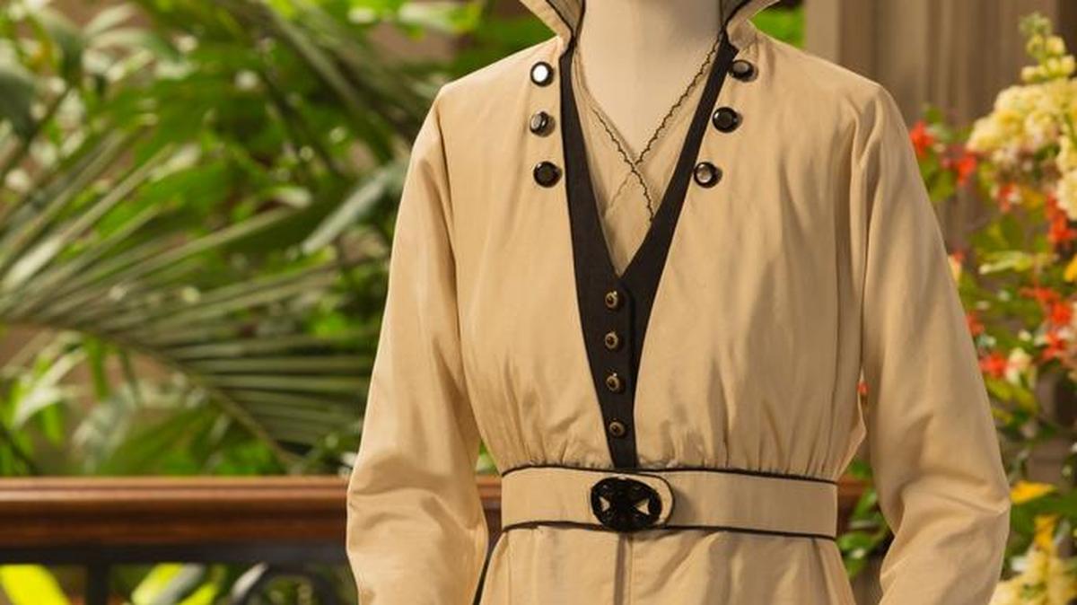 The wedding costume worn by Meryl Streep in “Out of Africa” will be on display in Biltmore House during "Fashionable Romance: Wedding Gowns in Film," an exhibition set to open Feb. 12.
