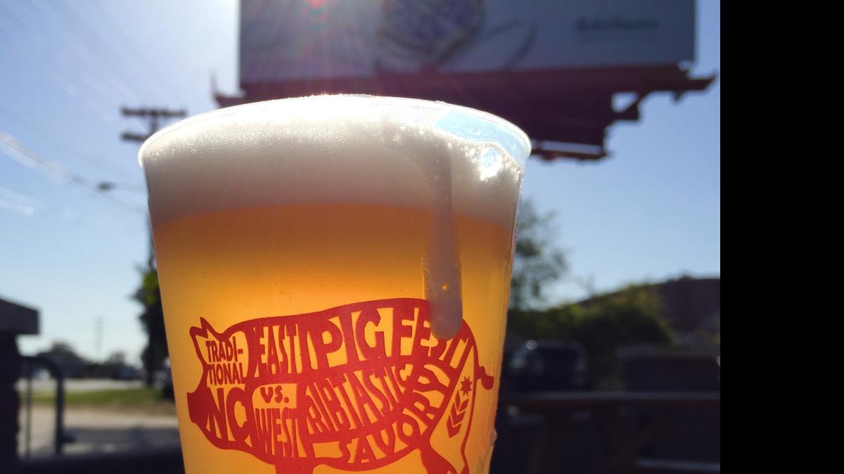 
Pig Fest – Saturday in Greensboro – pairs beer and all-you-can-eat pork.
