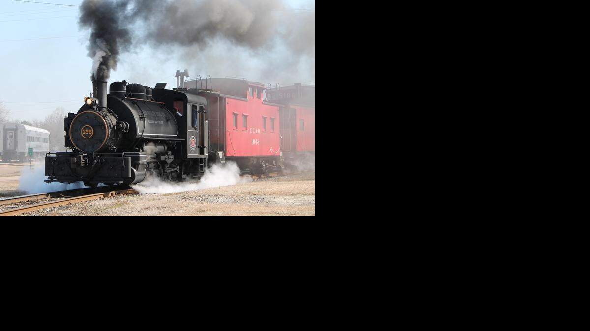 
On April 4 only, the historic Lehigh Valley No. 126 steam locomotive will pull a train of six colorful cabooses at the N.C. Transportation Museum, in Spencer.
