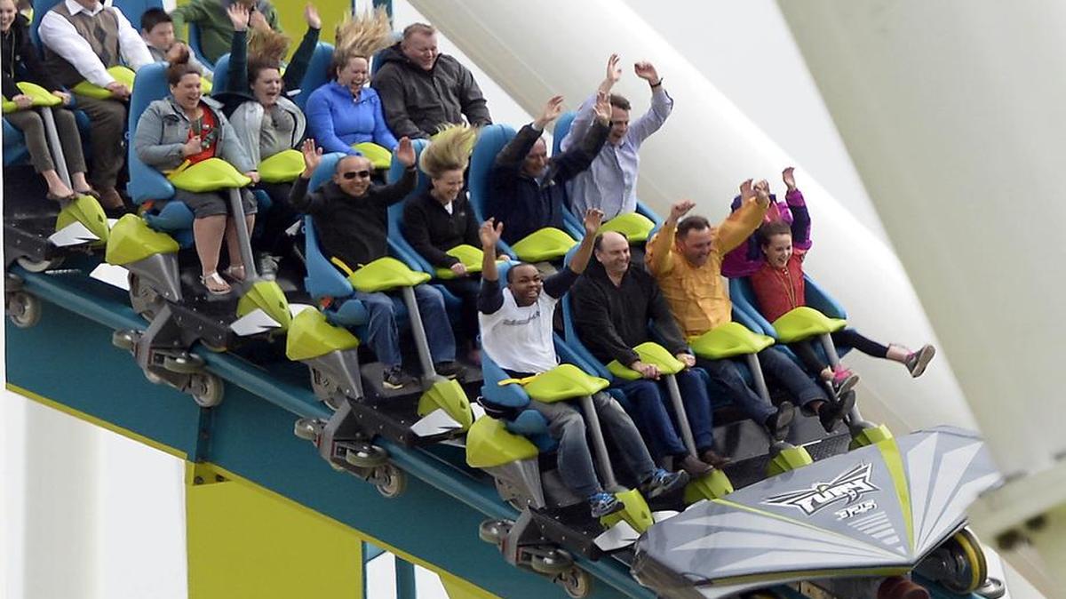 Fury 325 at Carowinds was named the Best Steel Coaster in Amusement Today’s Golden Ticket Awards for the third year in a row.