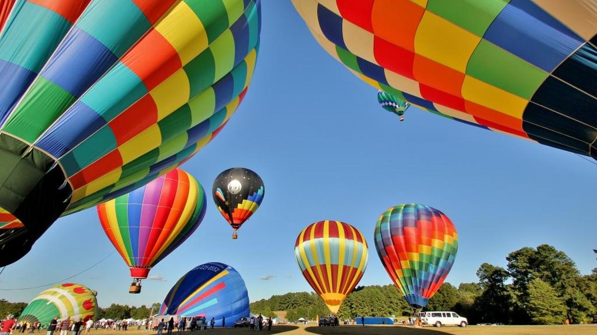 
See 25 hot-air balloons at Balloons Over Anderson, Oct. 9-11.
