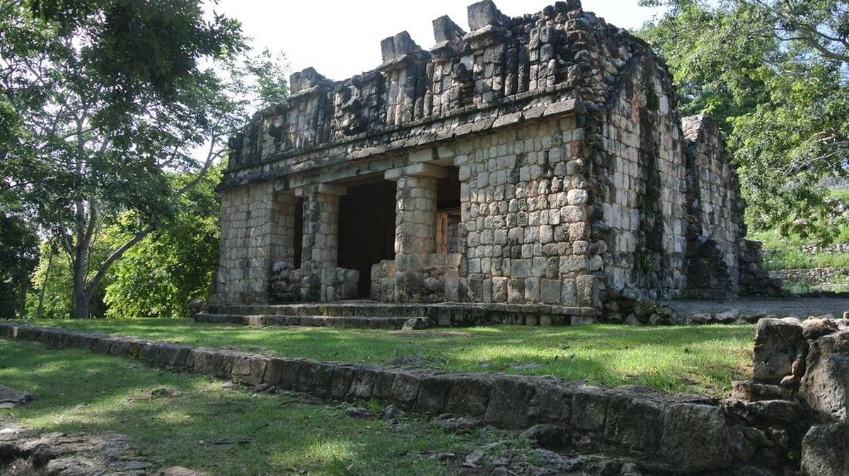 The highlight of our trip was a full-day excursion to Uxmal, the ancient Mayan city. This building was likely the home of an upper-class family.