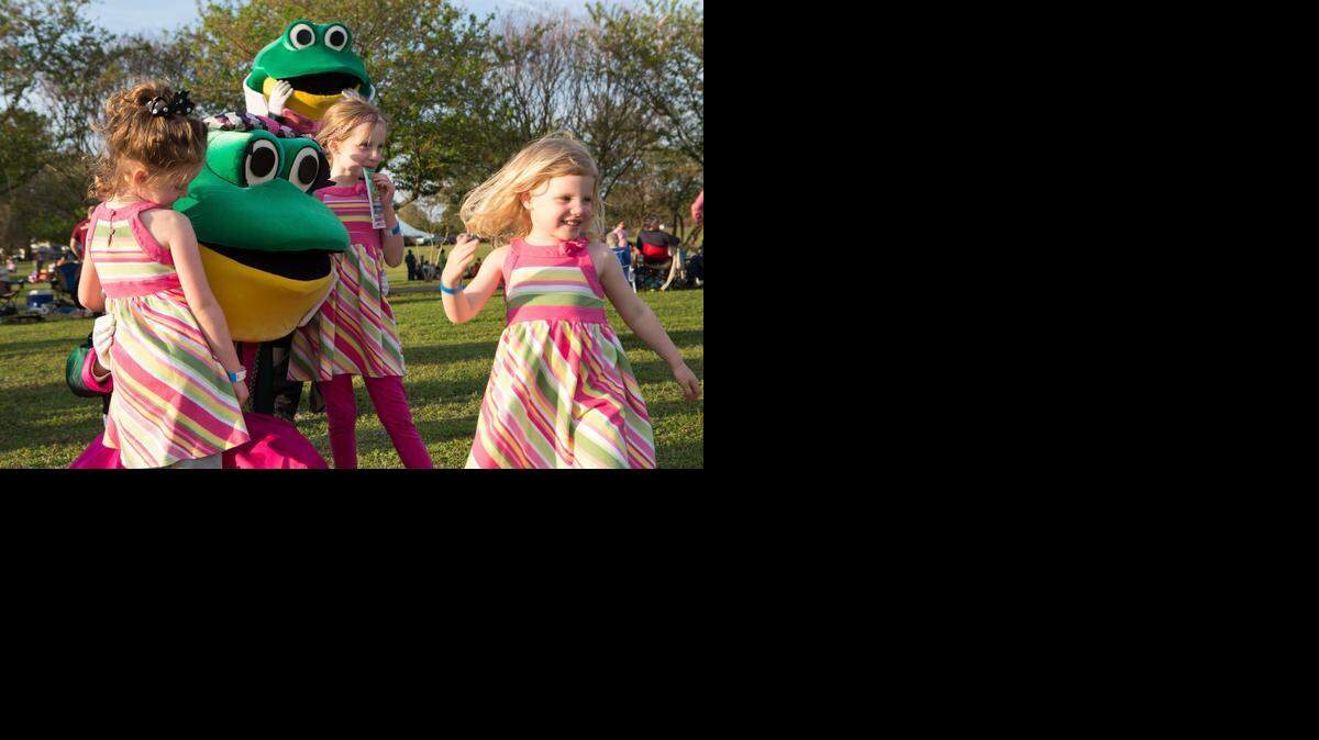 
Rock Hill’s signature Come-See-Me festival, whose mascots are Glen the Frog and Glenda the Frog. 
