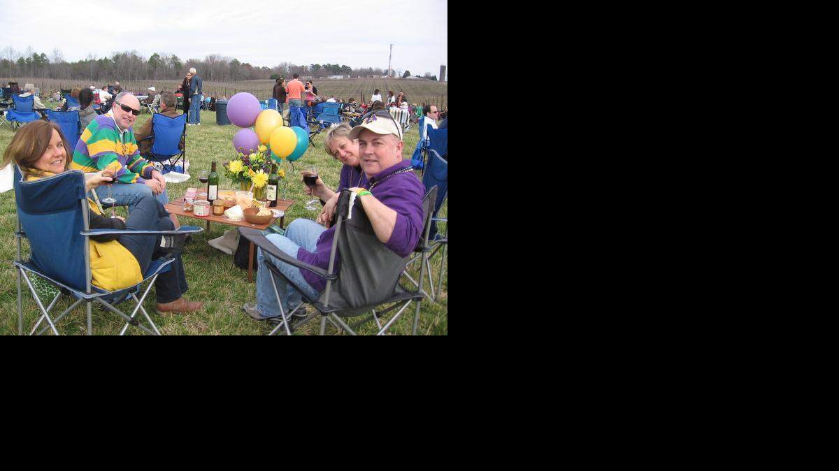 
In Mocksville, RayLen Vineyards & Winery has been staging its 12th annual Gumbo Festival, pegged to Mardi Gras season; it wraps up Saturday. 
