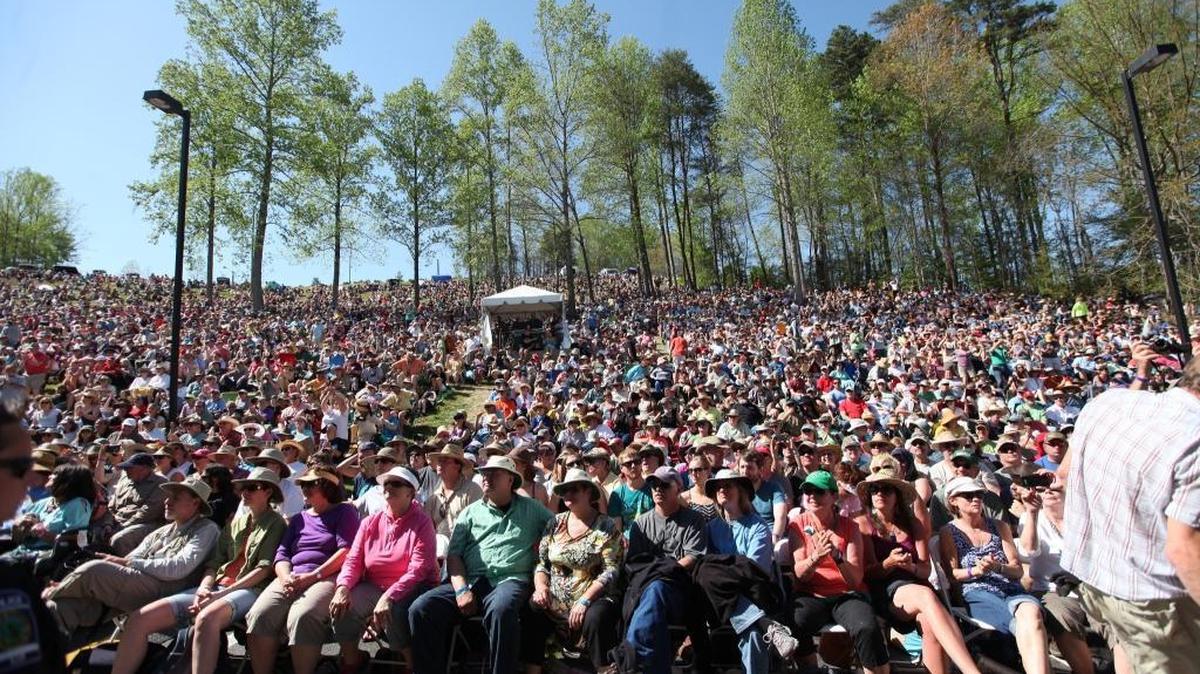 MerleFest, in Wilkesboro, draws crowds of 75,000 over its four-day run.