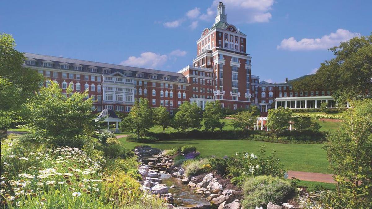 The famous and luxurious Homestead resort in western Virginia began as a humble inn 250 years ago.