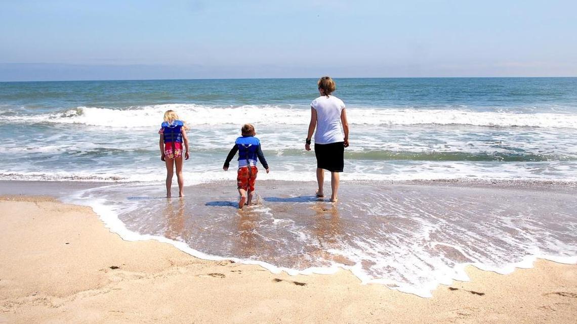 Fort Fisher State Recreation Area, at the tip of Pleasure Island, offers six miles of pristine, undeveloped shore line.