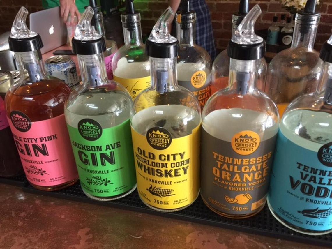 Knox Whiskey Works is making gins, vodkas, whiskeys and liqueurs.