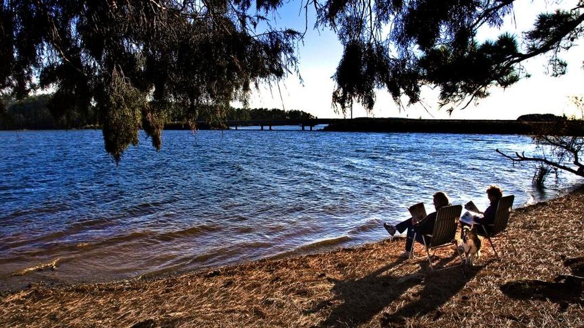 Dreher Island State Park is a series of three small islands on the north side of Lake Murray.