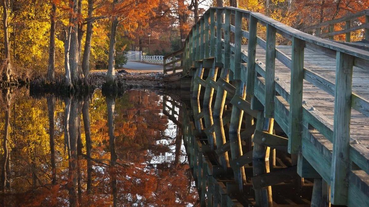The Edenton Bay Bridge over Quen Anne Creek.