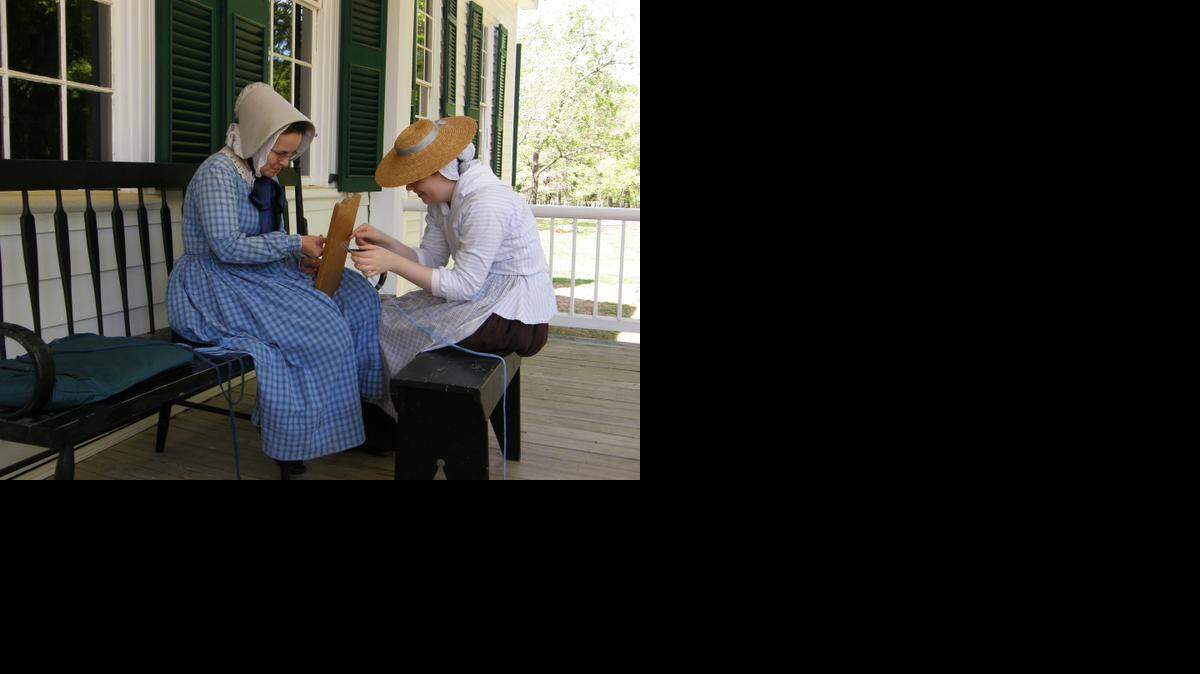 
Take a walk around Historic Brattonsville and you’re apt to encounter costumed interpreters. 
