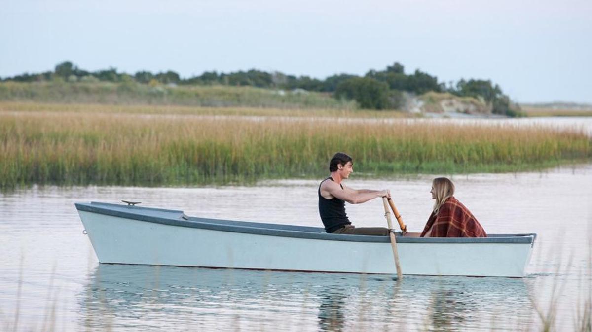Benjamin Walker and Teresa Palmer find romance and drama in “The Choice,” filmed in the Wilmington area.