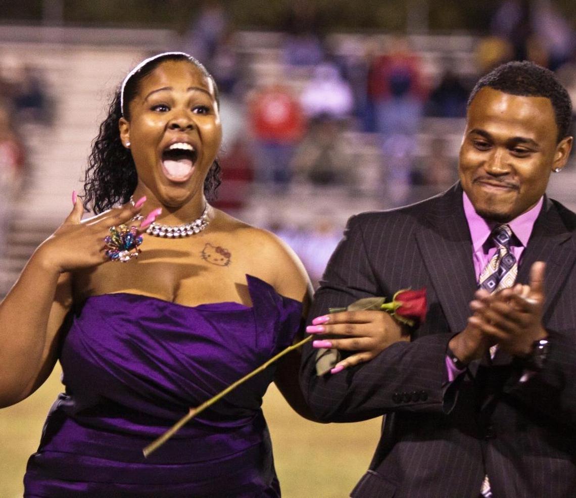 As a Garinger High senior, she was caught off guard when her name was announced as the 2011 homecoming queen. Read that story at http://bit.ly/2rimDCe.