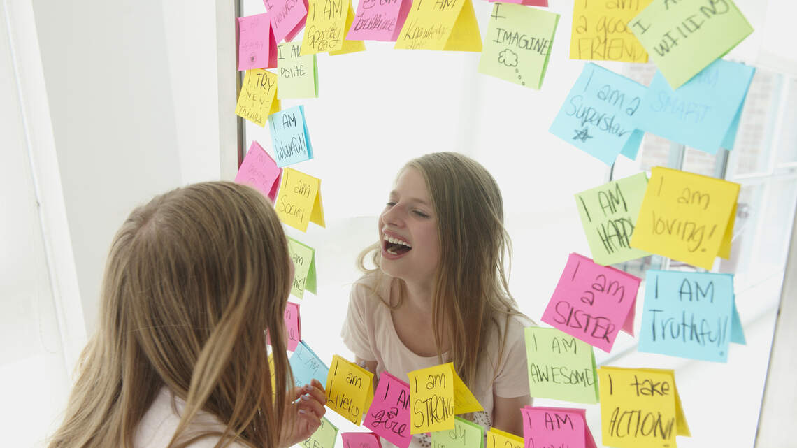 Words have power: Use positive affirmations to boost your child’s confidence