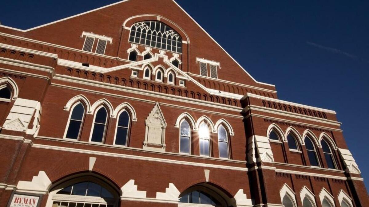 The reopening of the Ryman Auditorium in 1994 was one of the seminal moments in the revitalization of Nashville. Photo for The Washington Post by Brian McCord.