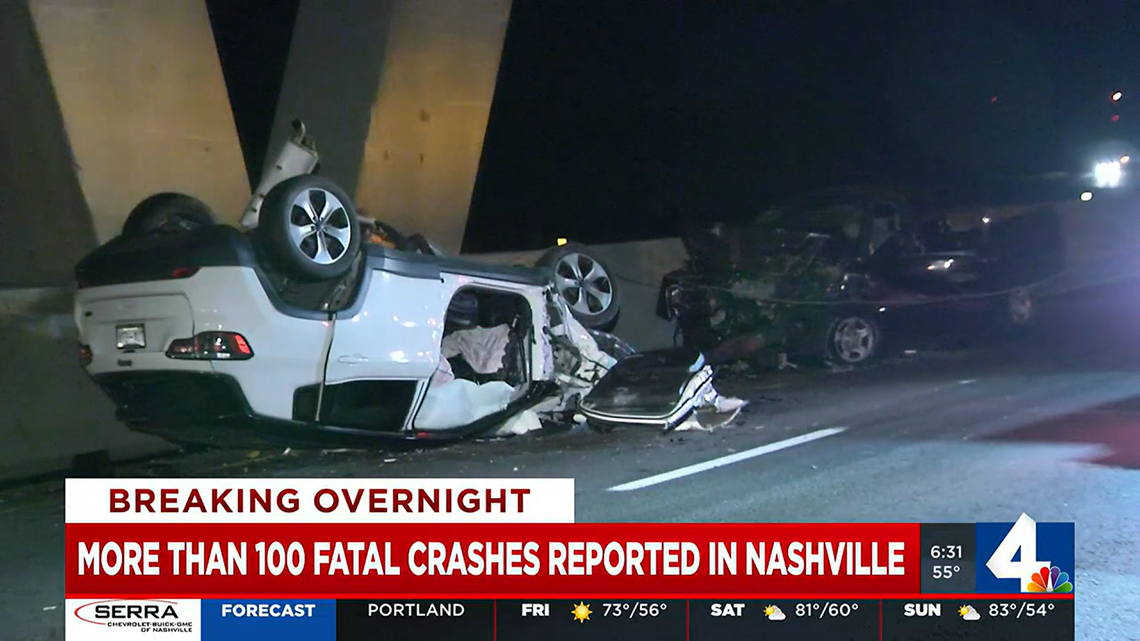 Two drivers were killed in a head-on wreck Thursday, Sept. 22 in Nashville, according to Tennessee cops.