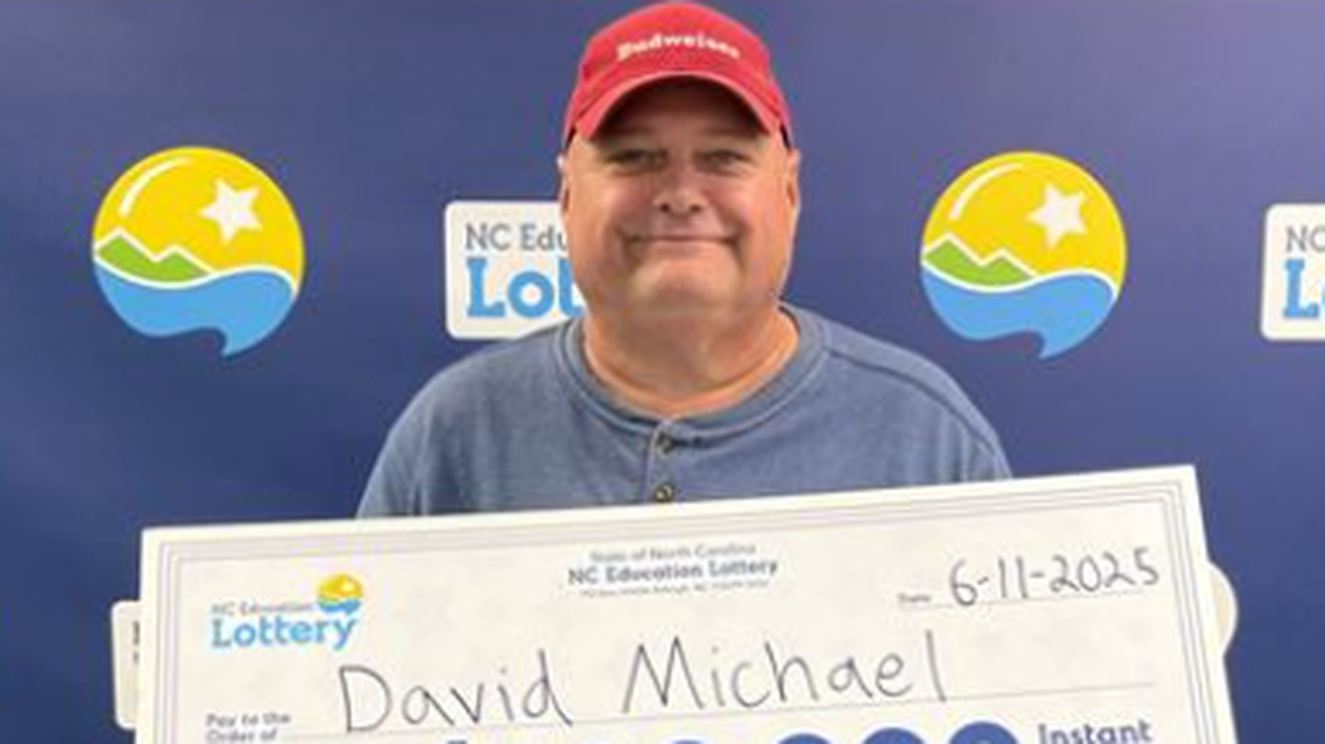 David Michael kept seeing zeroes on his lucky lottery ticket.