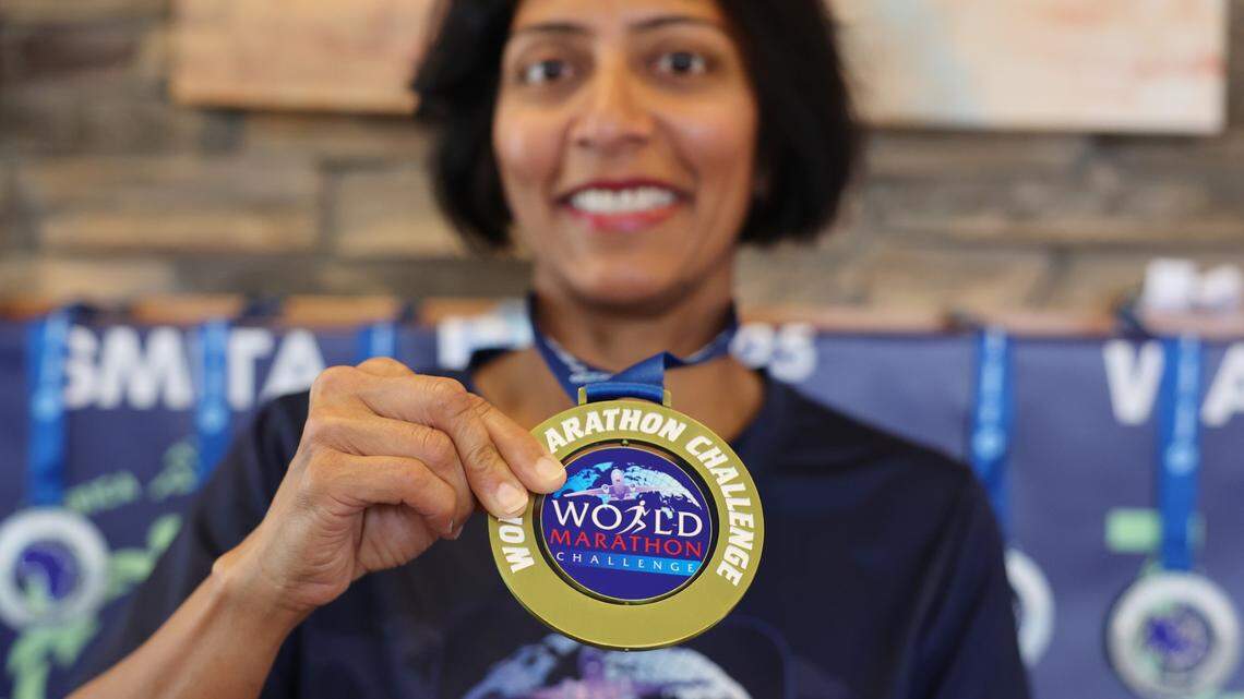 Charlotte dentist ran 7 marathons on 7 continents in under 6 days. How? And why?