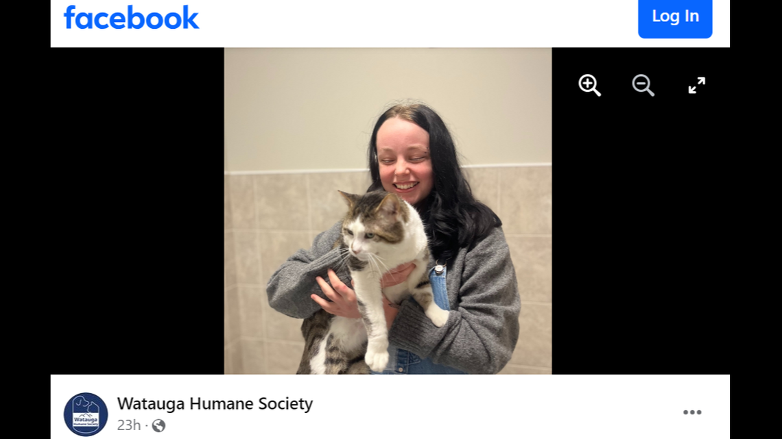 A cat was overlooked at a North Carolina shelter before his heartwarming adoption, a rescue said.