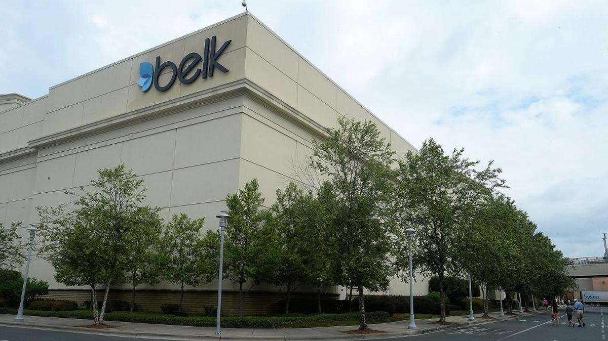 
The Belk department store at SouthPark mall

