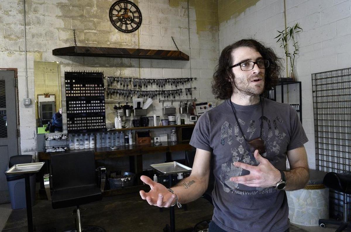 Kyles Gates, owner of Alchemy: The Workshop, talks about moving to Camp North End. Camp North End is a 75 acre redevelopment on Statesville Avenue where Ford Model Ts were built and Hercules missiles were assembled into what the developers call an “adaptive reuse project” that is becoming “ a catalytic hub of innovation and ideas”. Numerous industrial buildings have more than 1,000,000 square feet of space “for work, artistic expression, dining and hospitality, entertainment, recreation and community building.” We went on a tour of Camp North End on Tuesday, Jan. 23, 2018.