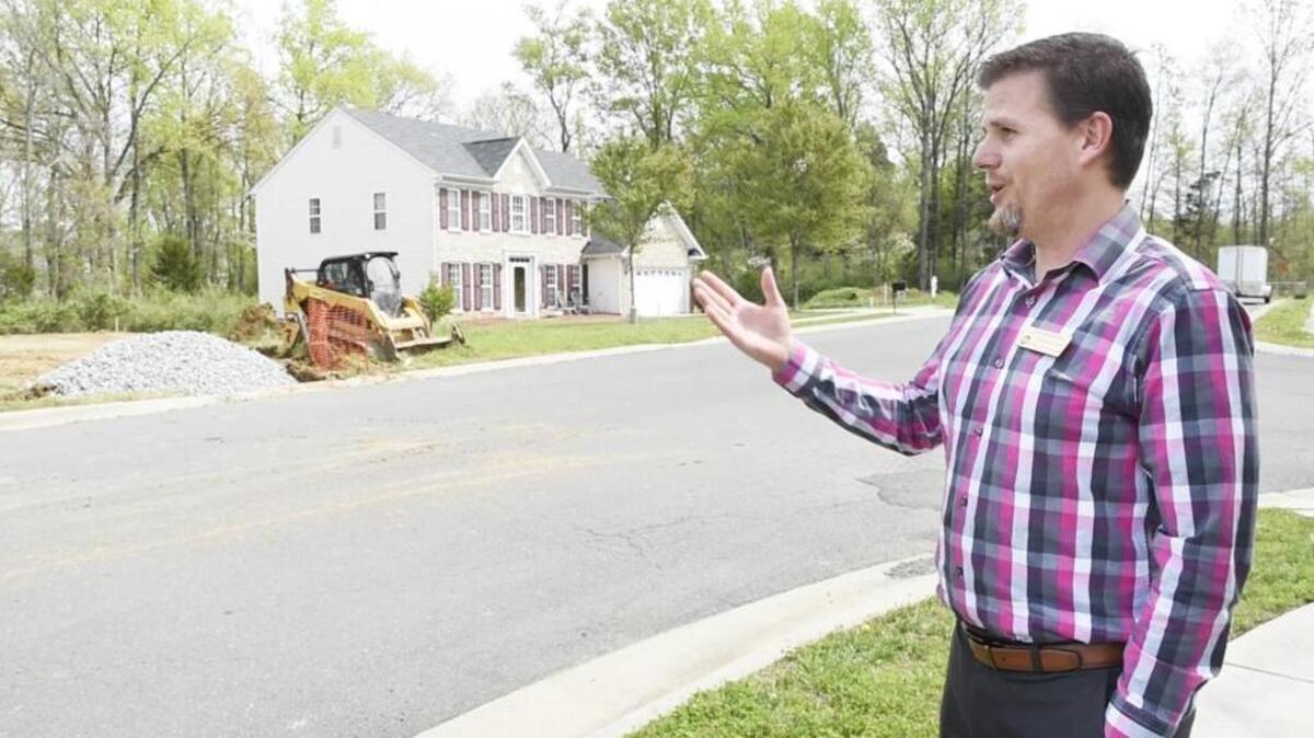 John Buchanan, a realtor at Allen Tate, talks about the construction going on in the Steele Creek area. Homes in the 28273 ZIP code are drawing homebuyers’ attention for its affordability and new construction.