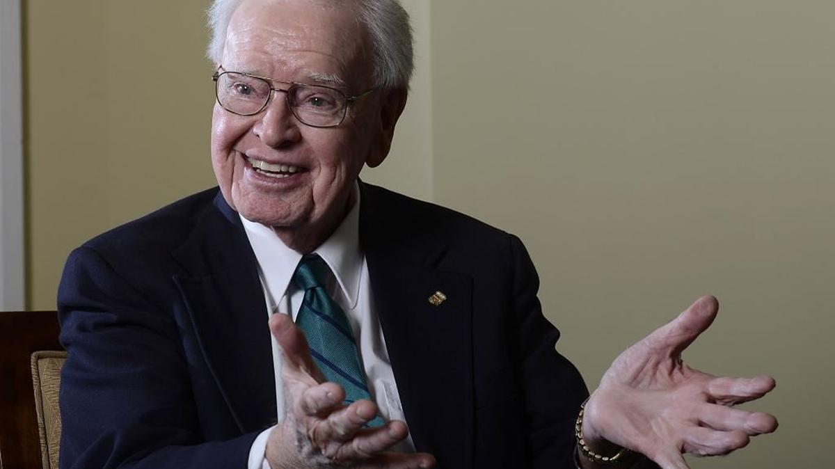 Food Lion founder Ralph Ketner in 2011.