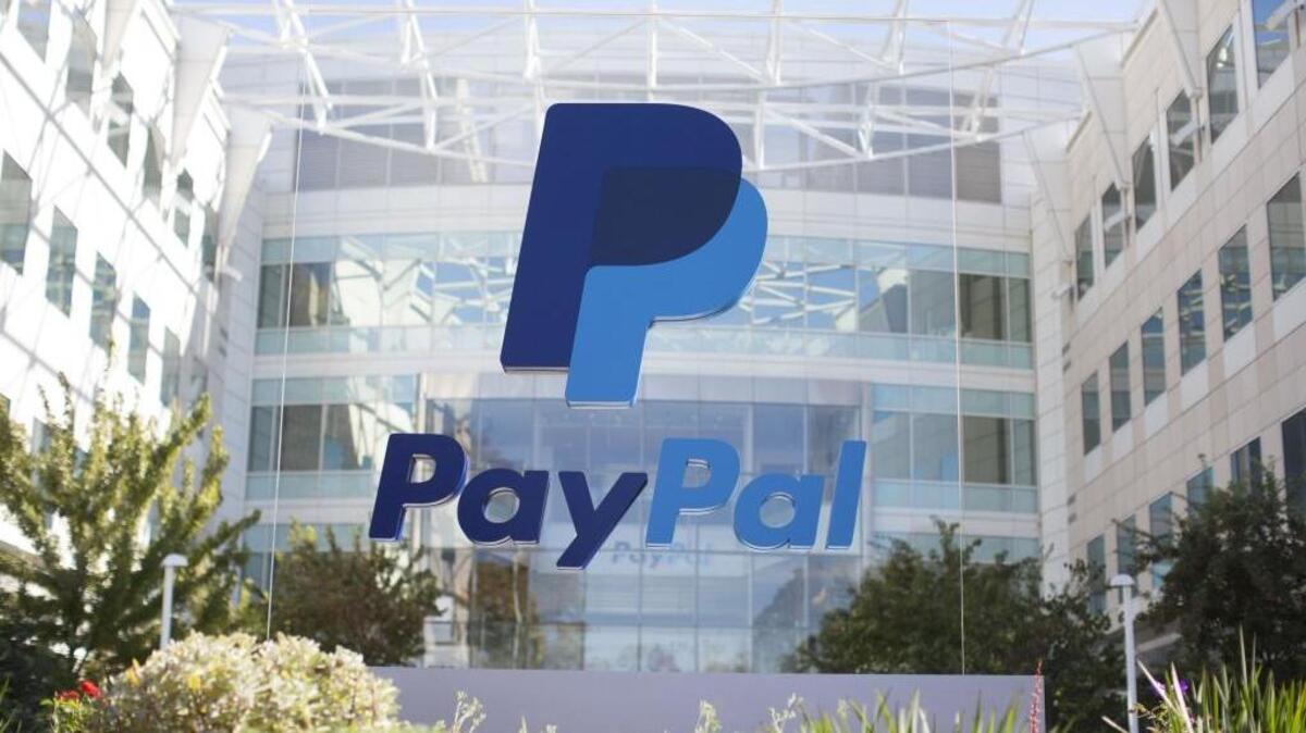 PayPal corporate headquarters in San Jose, California.