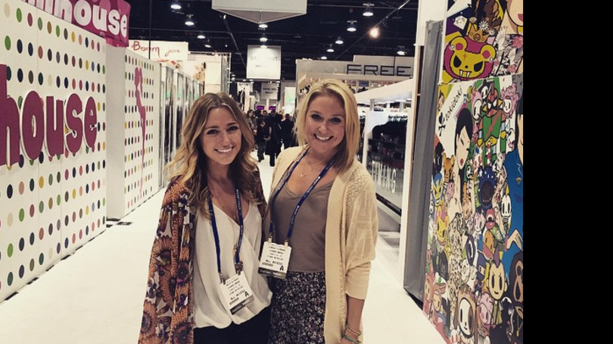 
Lindsey Simmons and Kristin Moody, co-founders of Hidden Arrow, an online fashion boutique launched June 1

