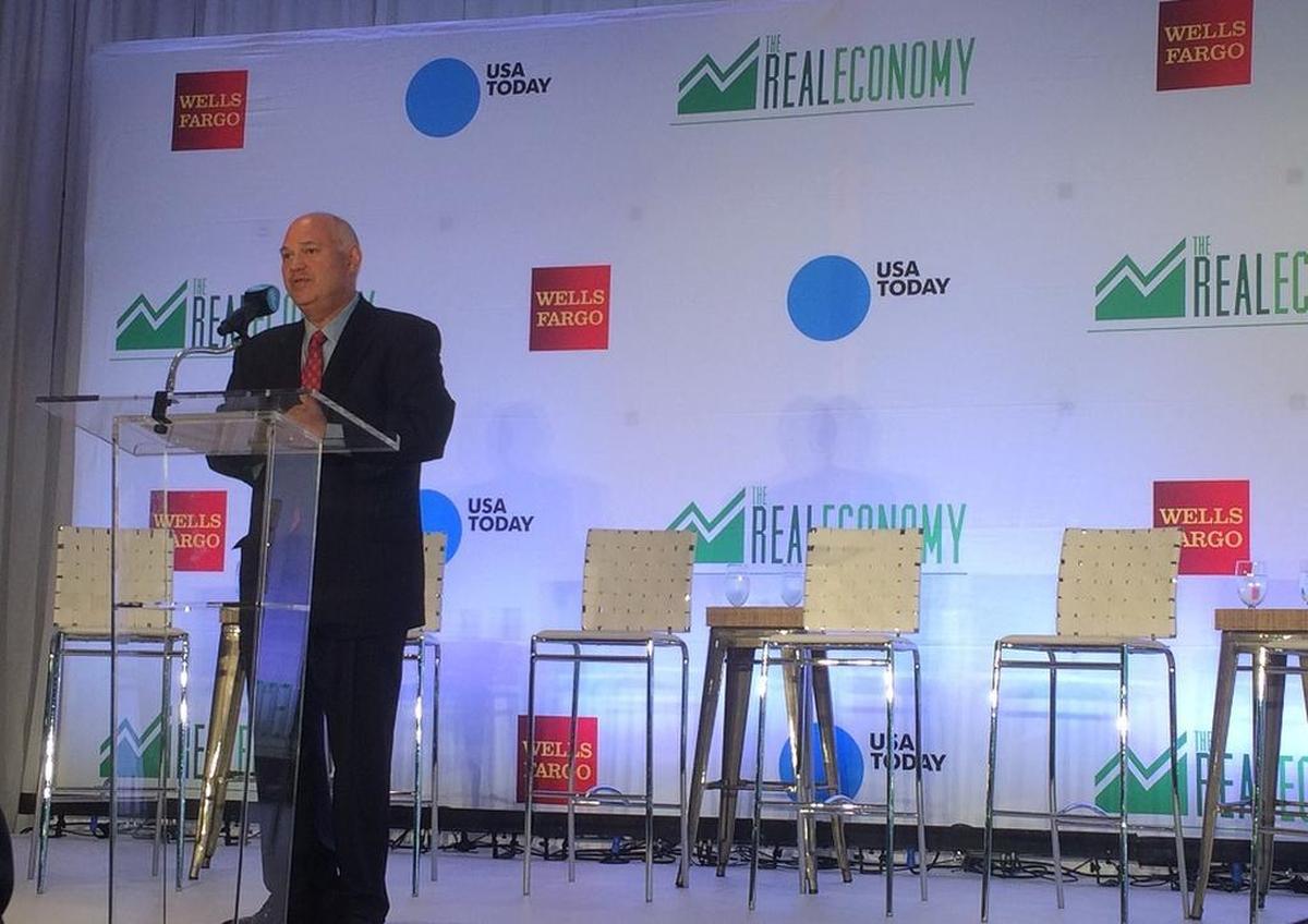 Mark Vitner, seen here in a 2015 file photo, has written and spoken about the U.S. economy for nearly 30 years at Wells Fargo and its predecessor banks.