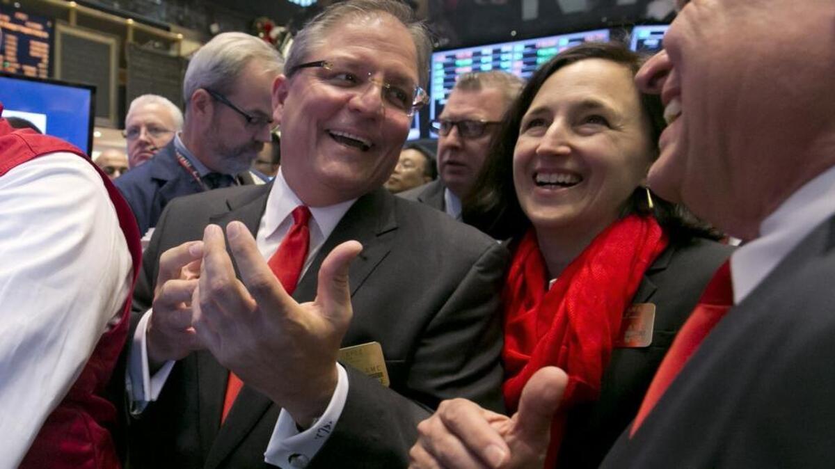 Extended Stay America CEO Gerry Lopez, left, is leaving his post Jan. 1, the company announced Monday.