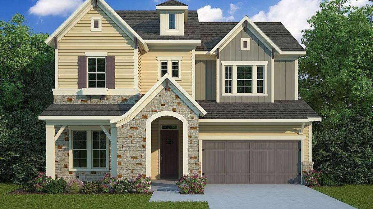 A rendering of a house planned at SouthRidge.
