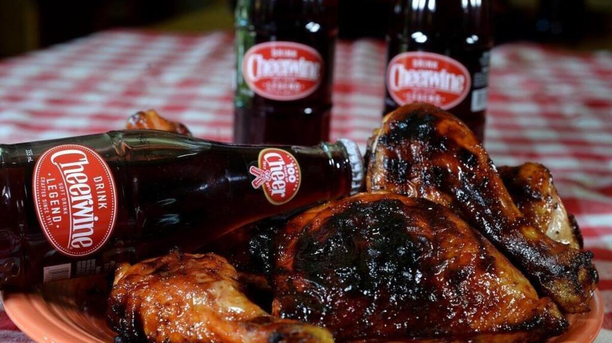 Cheerwine is used in many recipes, like this barbecue chicken. The Salisbury-based soda company will be the North Carolina representative at a White House event Monday that celebrates manufacturing jobs in America.