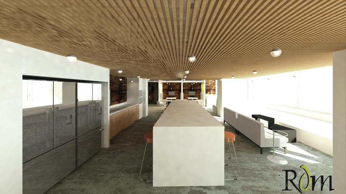 Rendering of the interior at CoCoTiv.