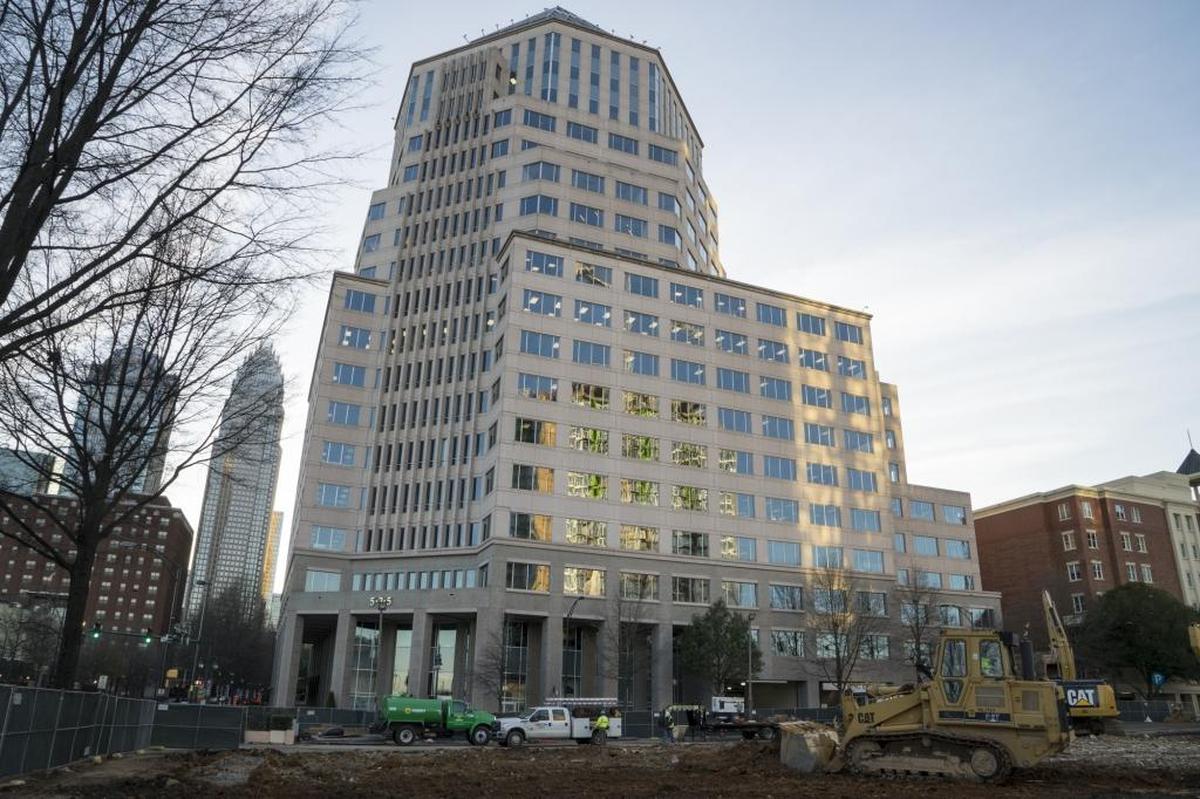 525 N. Tryon was recently purchased by Highland Ventures who plans to add some amenities to the older office building.