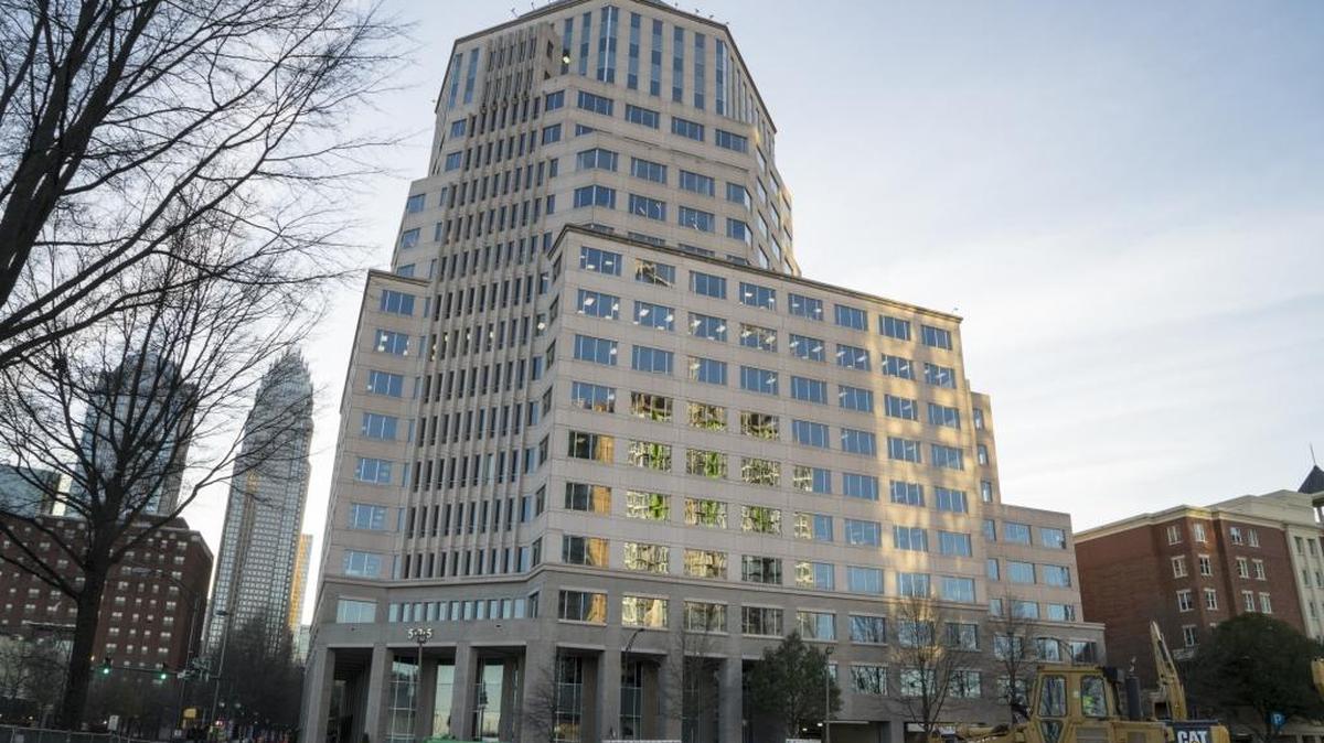 525 N. Tryon was recently purchased by Highland Ventures who plans to add some amenities to the older office building.